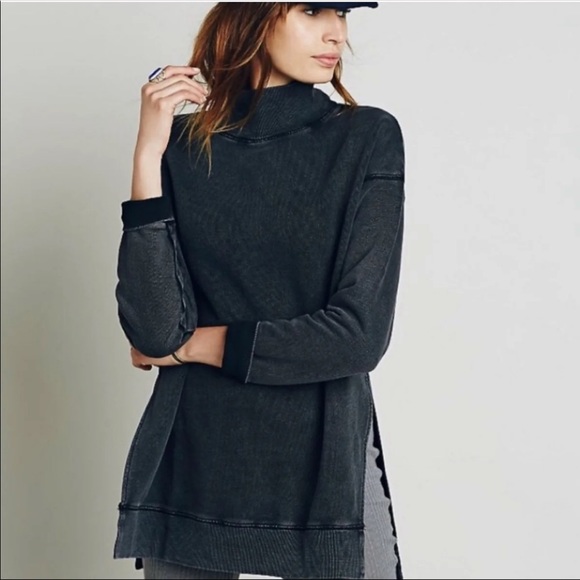 Free People Tops - Free People mock neck sweatshirt